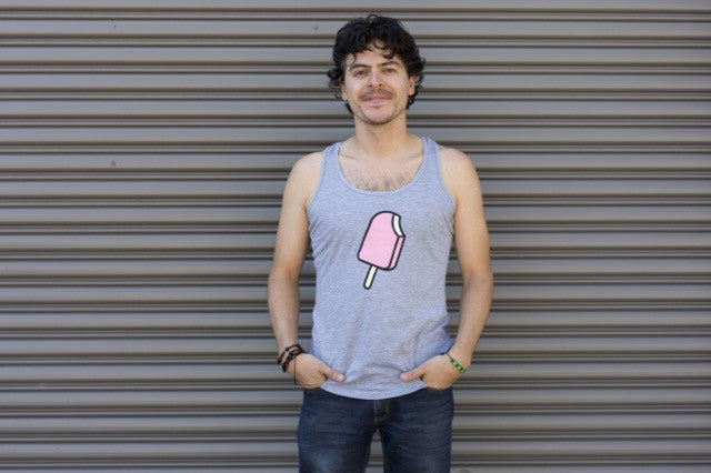 Dear Mom "The Popsicle" Tank Top - Heather